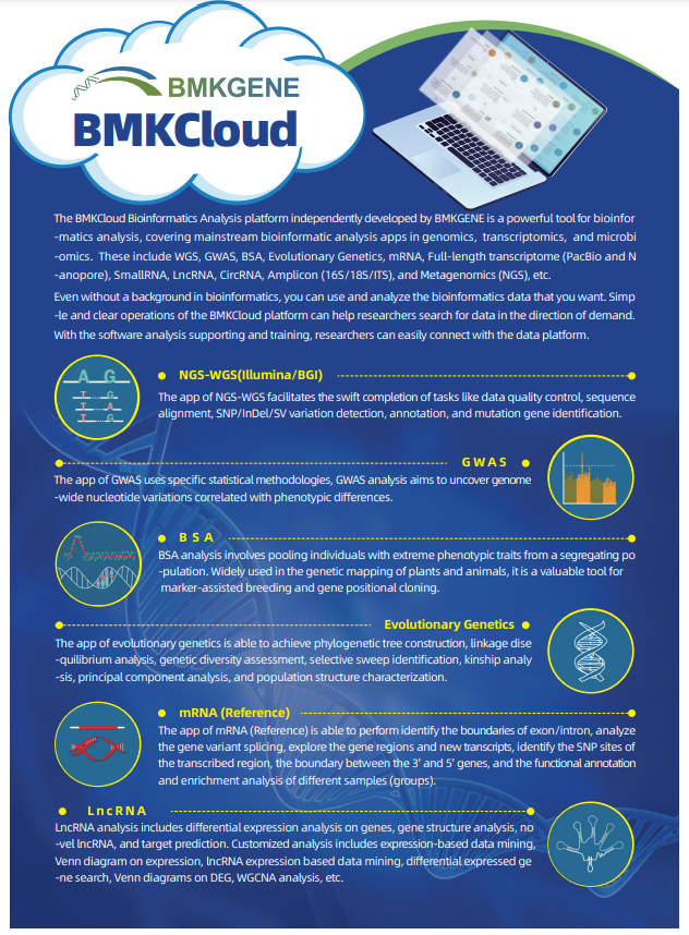 BMKCloud-Bioinformatics-Analysis-Platform