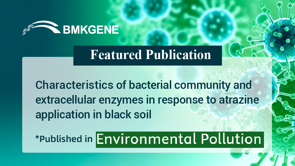 Featured Publication-Characteristics of bacterial community and extracellular enzymes in response to atrazine application in black soil